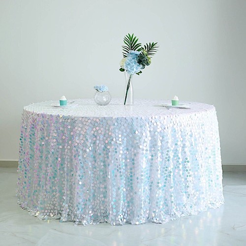 Iridescent round 120 large - iridescent,