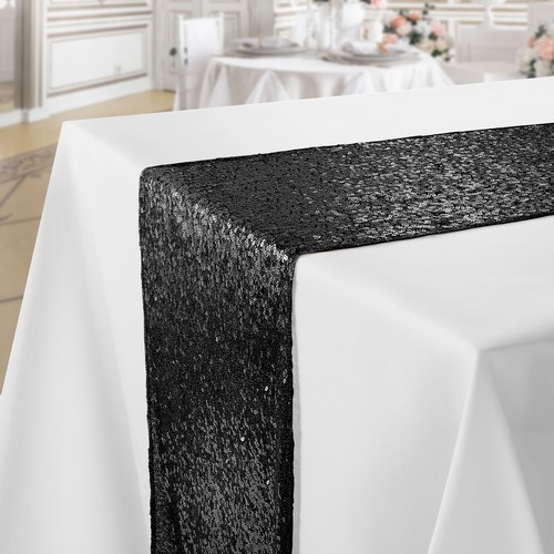 12x72 black sequin - 12x72, sparkly