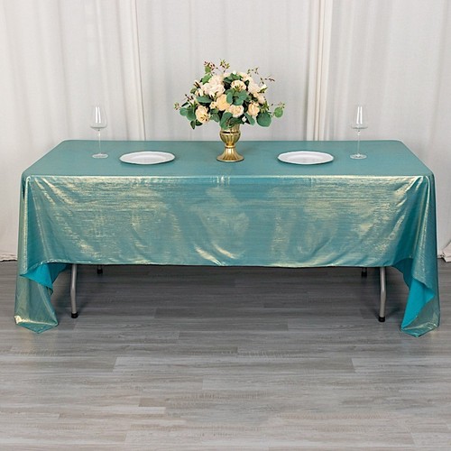 X126 turquoise polyester - 60"x126",